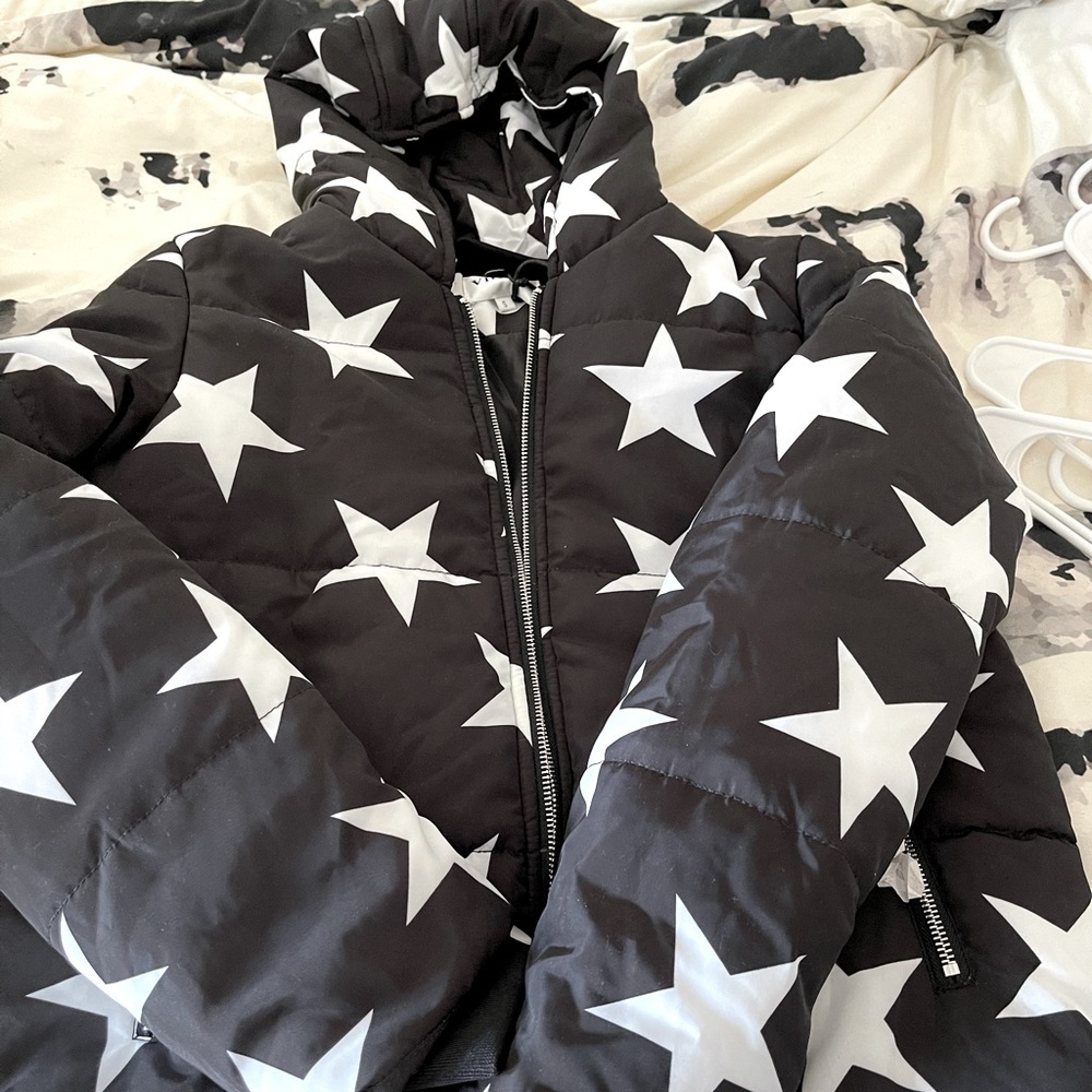 vigoss star jacket with hood